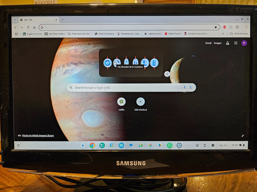 Monitor Samsung 19 Cm19ws - Modelo 933snplus Negro (Usado)