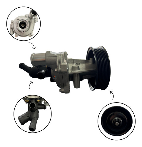 Bomba De Água Completa Da Ford Ranger 2.2l E Transit 2.2l