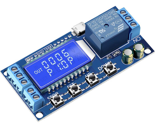 Relé Temporizador, Módulo De Retardo De Tiempo Dc 5v ...