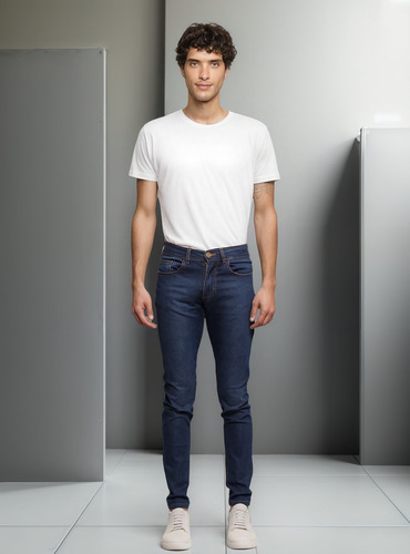 Jean Skinny Fit Hombre Amsterdam Cero Es Tres