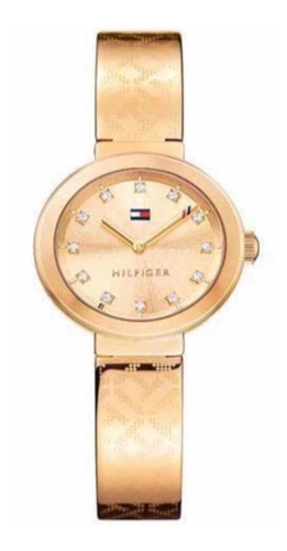 Relógio Tommy Hilfiger Feminino Aço Dourado