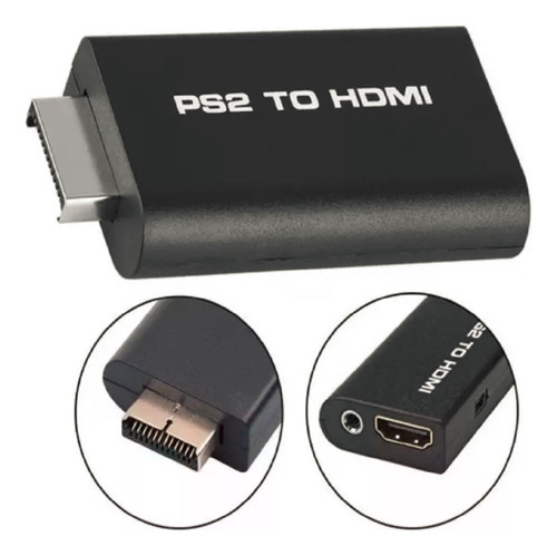 Conversor Ps2 Playstation2 A Hdmi C/audio Adaptador