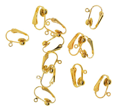 B 60 Unids Convertidores De Aretes Clip De Pendientes De Aro
