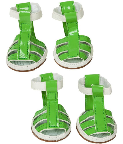 Buckle-supportive Pvc Sandalias Zapatos De Mascotas Impermea