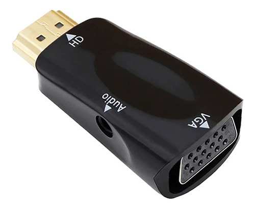 Adaptador Convertidor Hdmi A Vga Macho A Hembra 2 Unidades