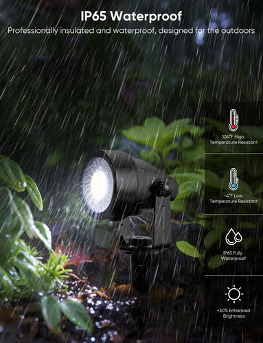 Focos De Paisaje Al Aire Libre, Iluminación Inteligente Wifi