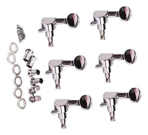 Y Clavijas De Afinación 6r Con Tornillos For Guitarra