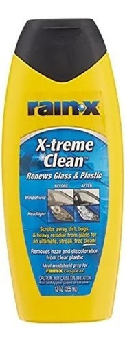 Renovador Vidrios Y Plásticos 355 Ml X-treme Clean Rain-x