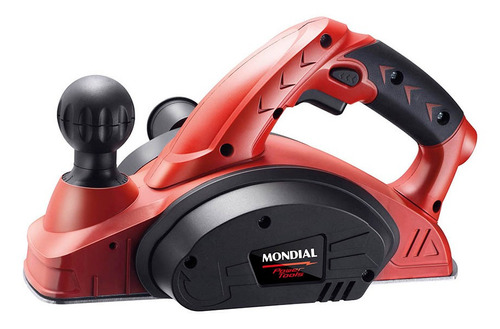 Cepilladora eléctrica manual Mondial FPL-01 de 82,5 mm y 220 V, color negro y rojo