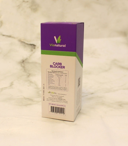 Imagen 4 de 4 de Carb Blocker- Via Natural 60 Comp.