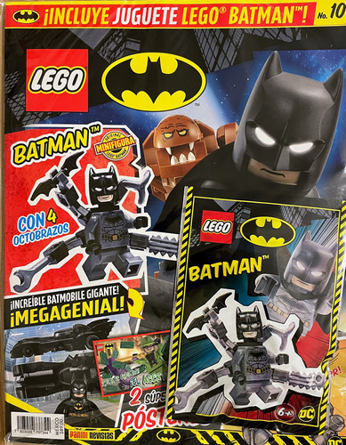 Lego Batman - Personaje Lego Original + Cómic + 2 Pósteres 