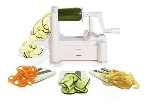 Comidas Spiralizer Tri-blade Vegetal Espiral Máquina De Cort