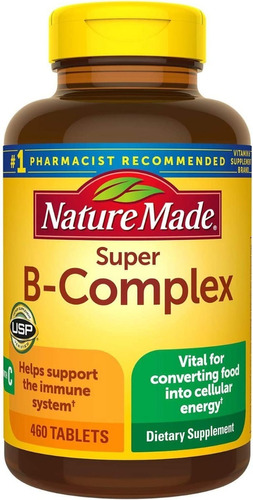 Nature Made Complejo B (460 Tabletas) Super B Complex