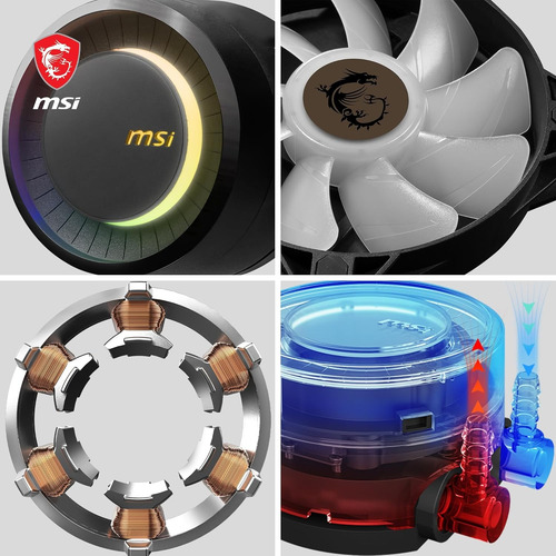 Enfriamiento Liquido Msi Mag Coreliquid E240 240mm