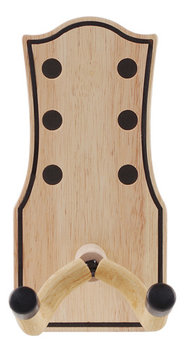 Suporte De Parede Para Guitarra Com Parafusos De Madeira Em