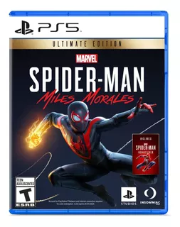 Spider-man: Miles Morales Ultimate Edition Ps4 & Ps5 Digital