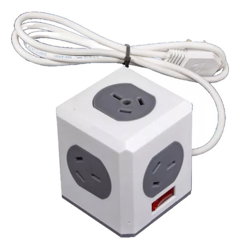 Prolongacion Electrica 5 Tomas Cable 1,5 Mts 220v Berelec Mm