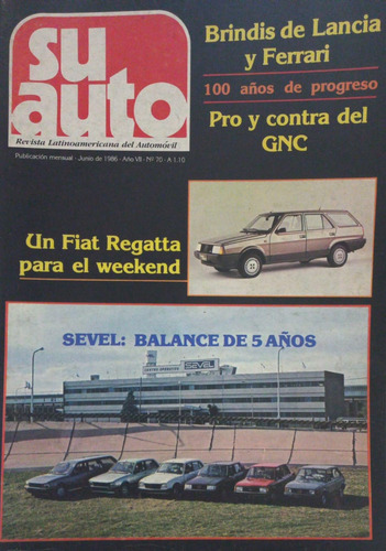 Revista Su Auto N° 70 Fiat Regatta Weekend (Usado)