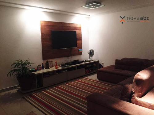 Sobrado Com 3 Dormitórios À Venda, 230 M² Por R$ 795.000 - Vila Scarpelli - Santo André/sp - So0430