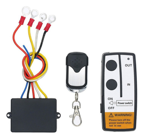 Aaa Kit De Control Inalámbrico Universal Winch Remote Dc12v