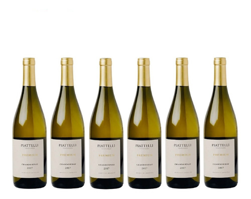 Imagen 1 de 3 de Caja X 6 - Piattelli Reserva Chardonnay - Mendoza