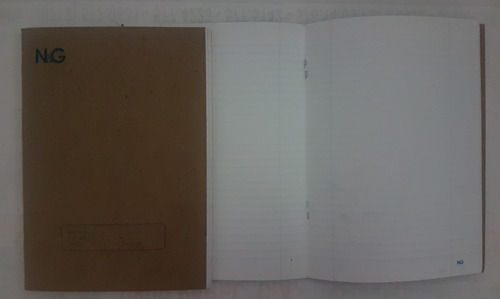 Cuaderno Engrapado Doble Linea 50 Hojas