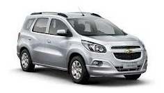 Imagen 3 de 6 de Parrilla Porta Equipaje Chevrolet Spin Reforzada Caño 2.5mm