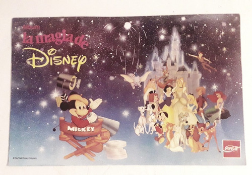 Albúm La Magia De Disney 1992 Y Estampas. 