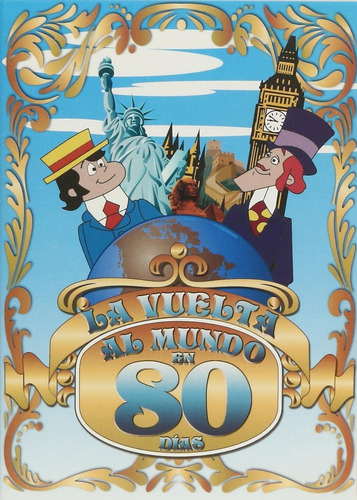 La Vuelta Al Mundo En 80 Días | Dvd Serie Infantil Nuevo