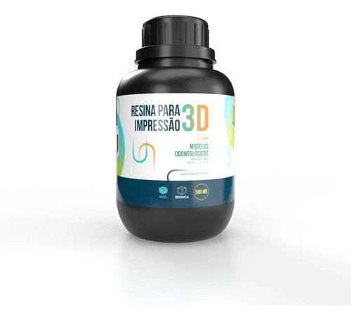 Imagem 5 de 5 de Resina Pro De Alta Performance - Dental - Azul - Loja 3d