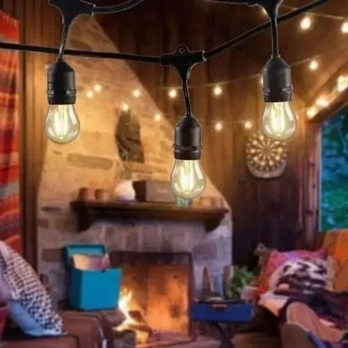 Imagen 6 de 6 de Pack X10 Ampolleta Vintage 2w E27 Filamento Luz Calida