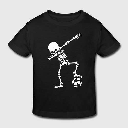 Camiseta Esqueleto Dab Fútbol Football Camisetas Halloween 