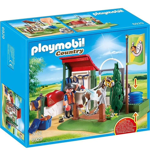 Set De Limpieza Para Caballlos Playmobil 5-12 6929 Febo