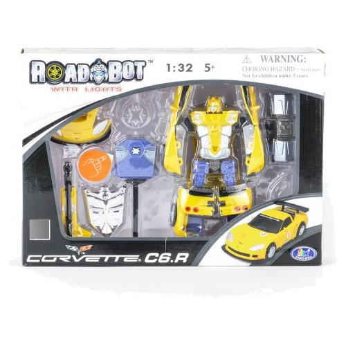 Figura De Acción Auto Transformable Corvette