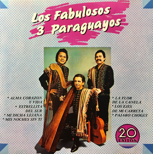 Cd Los Fabulosos 3 Paraguayos 20 Exitos