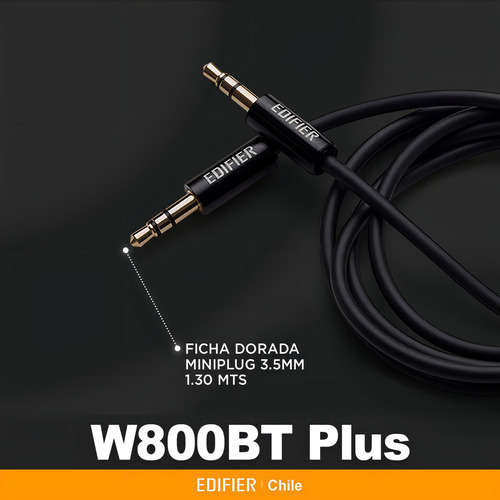 Auriculares Inalámbricos Edifier Bluetooth W800bt Plus Negro