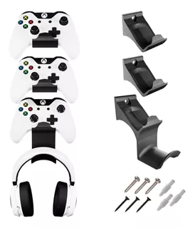 Base 3 Controles Xbox One S X Elite Inalambrico Y Audifonos