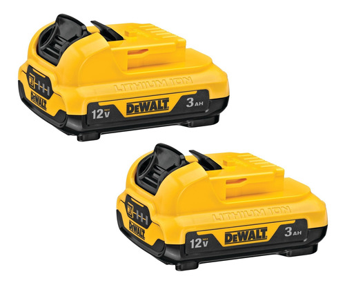 Pack 2 Baterías Ion De Litio 12v Dewalt Dcb124-2b3