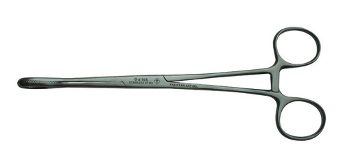 Pinza 24cm Forester Anillos Curva Instrumental Médico Guttek