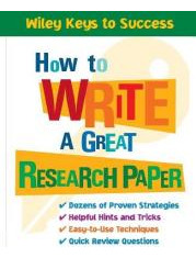 Libro How To Write A Great Research Paper - Book Builders
