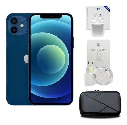 Apple iPhone 12 128 Gb Memoria + Fone Carregador Frasqueira