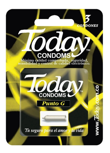 Preservativo Today Punto Gcaja X 3 - Unidad a $2078