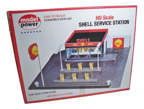 Estacion De Servicio Shell - Model Power - Ferromodelismo