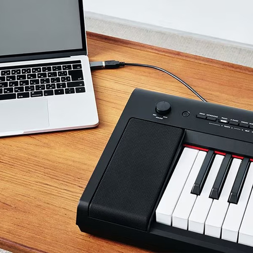 Piano Digital Np 35b Preto 76 Teclas Yamaha Com Suporte X