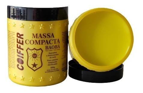 Imagem 2 de 5 de Massa Compacta Baobá 500g Coiffer