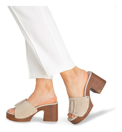Sandalia Gacel Daisy Beige 0659000