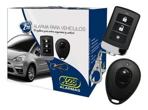 Alarma Auto X-28 Z20 Rs Sirena Presencia Volumétrica Pánico