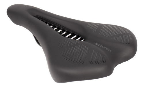 Asiento Sillin Bicicleta Prostatico Suave Negro Mariluz