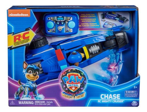 Paw Patrol La Superpelícula, Coche Por Control Remoto Chase 