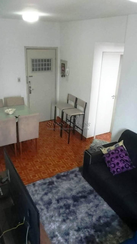 Imagem 2 de 15 de Apartamento Á Venda 1 Dormitório Na Orla Da Praia. - Ap2628
